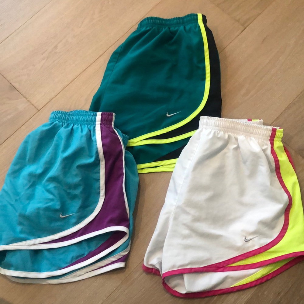 Nike Dry fit women’s running shorts Small LOT
